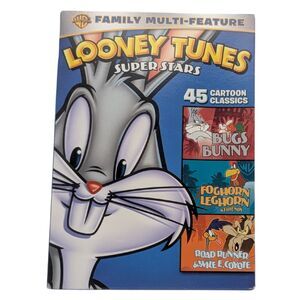 Looney Tunes Super Stars – 45 Cartoon Classics DVD (Family Multi-Feature)